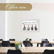 Load image into Gallery viewer, Cork Boards, 30 x 20 Inch White Bulletin Pin Vision Cork Board with White Wood Frame for Walls Home School Kindergarten Office Corkboard Supplies (Whtie)