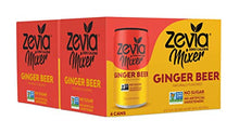 Load image into Gallery viewer, Zevia Ginger Beer, 7.5oz (Pack of 12) Zero Calories or Sugar, Naturally Sweetened with Stevia Leaf Extract , A Perfect Drink Mixer, 7.5 Fl Oz (Pack of 12)