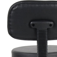 Load image into Gallery viewer, Boss Office Products B16245-BK Be Well Medical Spa Drafting Stool with Back, Black