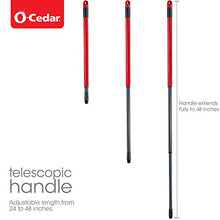 Load image into Gallery viewer, O-Cedar Easywring Microfiber Spin Mop & Bucket Floor Cleaning System with 2 Extra Refills