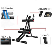 Load image into Gallery viewer, Fitlaya Fitness Core & Abdominal Trainers AB Workout Machine Home Gym Strength Training Ab Cruncher Foldable Fitness Equipment
