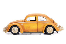 Load image into Gallery viewer, Jada Toys Transformers Bumblebee Volkswagen Beetle Die-cast Car, 1:24 Scale Vehicle & 2.75" Charlie Collectible Metal Figurine