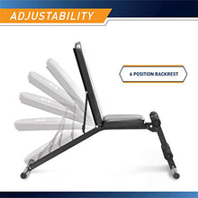 Load image into Gallery viewer, Marcy Multi-Position Workout Utility Bench for Home Gym Weightlifting and Strength Training SB-10115