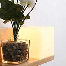 Load image into Gallery viewer, Wen long shop Solid Wood Wall Lamp Wall Light Bedside Wall Light Aisle Corridor Balcony Light with Pull Switch, Sconces Lamps for The Living Room Bedroom