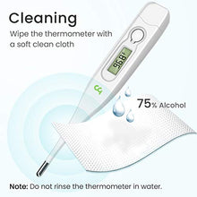 Load image into Gallery viewer, Medical Oral Thermometer for Adults, Thermometer for Fever, Oral Underarm Rectal Temperature Thermometer for Adults and Kids, Fast and Accurate, C/F Switchable by Femometer
