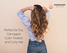 Load image into Gallery viewer, Moroccan Gold Series Treatment Mask – Deep Hydrating Argan Oil Hair Mask for Dry, Damaged, Color Treated and Curly Hair Enriched with Keratin – Sulfate Free Natural Hair Repair Treatment, 8.45oz