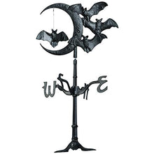 Load image into Gallery viewer, Whitehall Products Halloween Bat Rooftop Weathervane, Black