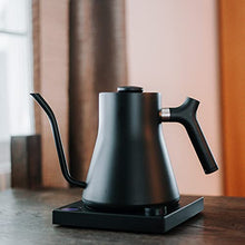Load image into Gallery viewer, Fellow Stagg EKG Electric Gooseneck Kettle - Pour-Over Coffee and Tea Kettle - Stainless Steel Kettle Water Boiler - Quick Heating Electric Kettles for Boiling Water - Matte Black