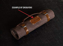 Load image into Gallery viewer, Leather knife case, Leather knife roll, Knife bag, Chef knife roll, Chef knife roll bag, Сhef knife bag, Chefs bag, Personalized knife roll, Chef knife roll bag, Knife roll, Knife holder, Knife roll