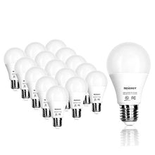 Load image into Gallery viewer, Tenergy 9W LED 60w Equivalent Light Bulb A19 LED Light Bulbs, 750 Lumens Energy Saving Lamp Soft/Warm White 2700K Lights, 16-Pack, Non-Dimmable