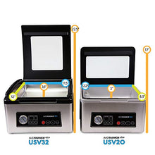 Load image into Gallery viewer, NEW! Avid Armor Chamber Vacuum Sealer Model USV20 Ultra Series, Compact Size Perfect for Liquid-Rich Wet Foods Fresh Meats, Marinades, Soups, Sauces and More. Vacuum Packaging the Professional Way
