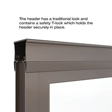 Load image into Gallery viewer, Basco Infinity Shower Door Framed Obscure Glass Sliding Door, Oil-Rubbed Bronze