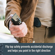 Load image into Gallery viewer, SABRE Tactical Pepper Gel With Belt Holster, 18 Bursts of Maximum Police Strength OC Spray, Quick Access Flip Top Safety, 18-Foot Range, Gel Is Safer, Designed For Security Professionals