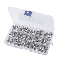 Load image into Gallery viewer, 300 Pcs 15 Values 5 x 20mm Fast-Blow Glass Fuse Assortment, 250V 0.1A/ 0.25A/ 0.2A/ 0.5A/ 1A/ 1.5A/ 2A/ 3A/ 4A/ 5A/ 8A/ 10A/ 12A/ 15A/ 20A Tube Fuses