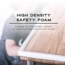 Load image into Gallery viewer, Bebe Earth - Baby Proofing Edge and Corner Guard Protector Set - 20 Feet, 8 Corners - Safety Bumpers - Child Proof Furniture and Tables - Pre-Taped Corner Cushions - Oyster White
