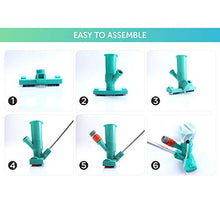 Load image into Gallery viewer, POOLWHALE Portable Pool Vacuum Jet Underwater Cleaner W/Brush,Bag,4 Section Pole of 48"(No Garden Hose Included),for Above Ground Pool,Spas,Ponds & Fountains