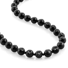 Load image into Gallery viewer, Gemshiner Black Star Necklace for Women Natural Black Star Diopside Gemstone Beads with 925 Sterling Silver 50 Chain Jewelry Necklace for Girls,Mom,Birthday