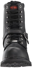 Load image into Gallery viewer, HARLEY-DAVIDSON FOOTWEAR Men's Faded Glory Motorcycle Boot, Black, 8 Wide US