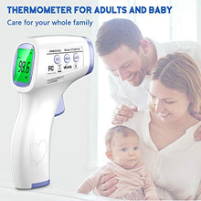 Load image into Gallery viewer, Thermometer for Adults, No Touch Forehead Infrared Medical Thermometers for Fever, Digital Baby Thermometer with Instant Readings and Used for Kids, Indoor, Outdoor Use