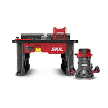 Load image into Gallery viewer, SKIL RT1323-01 Router Table and 10Amp Fixed Base Router Kit