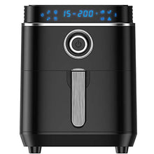 Load image into Gallery viewer, LC POWER Air Fryer,Large Electric Hot Air Fryers Oven Oilless Cooker(Recipe book),Bake Roast Reheat Deep Fryer,LED Digital Touch Screen,8 Cooking Presets,Nonstick Square Frying Pot with Preheat & Shake Reminder,Auto Shut-off and Memory Function,1500W,4.0