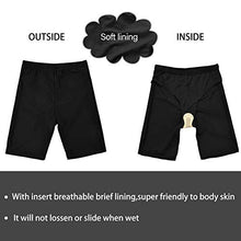 Load image into Gallery viewer, Firpearl Women UV Sport Board Shorts Swimsuit Bottom Capris US16 Black