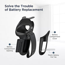 Load image into Gallery viewer, KIWI design Controller Grips Cover Accessories for Meta/Oculus Quest 2 with Battery Opening, Protector with Knuckle Straps(Black)