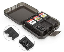Load image into Gallery viewer, Amazon Basics Game Storage Case for 24 Nintendo Switch Games - 3.4 x 3.4 x 1 Inches, Black