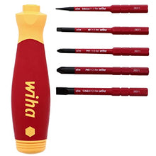 Load image into Gallery viewer, Wiha 28345 6 Piece Insulated SlimLine PocketMax Multi-Driver