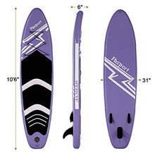 Load image into Gallery viewer, FBSPORT 10'6'' Premium Inflatable Stand Up Paddle Board, Yoga Board with Durable SUP Accessories & Carry Bag | Wide Stance, Surf Control, Non-Slip Deck, Leash, Paddle and Pump for Youth & Adult