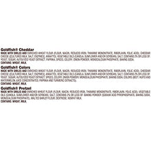 Load image into Gallery viewer, Pepperidge Farm Goldfish Crackers Big Smiles with Cheddar, Colors, and Pretzel Crackers, Snack Packs, 30 Count Variety Pack Box