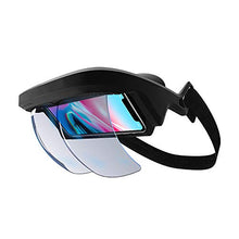 Load image into Gallery viewer, 90°FOV AR Headset, Smart AR Glasses 3D Video Augmented Reality VR Headset Glasses for iPhone & Android (4.5-5.5'' Screen), 3D Videos and Games
