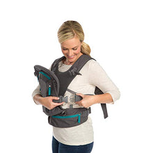 Load image into Gallery viewer, Infantino Carry On Baby Carrier with 6 Pockets for Diapers, Wipes, Pacifier, Phone & Keys and Ergonomic Seat