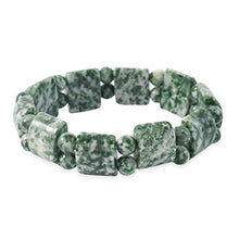 Load image into Gallery viewer, Shop LC Delivering Joy Set of 2 Beads Mix Green Agate Yellow Dyed Jade Stretch Bracelets Fashion Costume Stylish Jewelry for Women