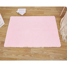 Load image into Gallery viewer, TTLOJ Kids Play Tent and Rectangle Kids Rug Set, Pink Girls Tent, Pink mat