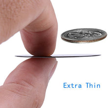 Load image into Gallery viewer, Universal Metal Plate 8 Pack for Magnetic Phone Car Mount Holder Cradle with Adhesive (Compatible with Magnetic Mounts) - 4 Rectangle and 4 Round, Black