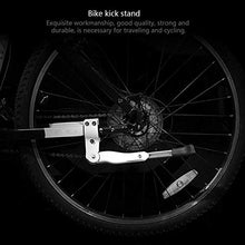 Load image into Gallery viewer, VGEBY Bike Kickstand, Aluminum Alloy Bicycle Cycling Rear Side Bike Kickstand Diamondback Non-Slip Kick Stand for 16" 20" 24" 26"(White)