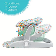 Load image into Gallery viewer, Summer® Learn-to-Sit™ 2-Position Floor Seat (Funfetti Neutral) – Sit Baby Up in This Adjustable Baby Activity Seat Appropriate for Ages 4-12 Months – Includes Toys