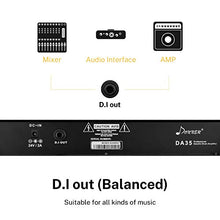 Load image into Gallery viewer, Donner DA-35 AMP 35-Watt Electronic Drum Amplifier Keyboard Amplifier with Aux in and Wireless audio connection, Drum/Keyboard/MIC 3 in 1 Amplifier with 3-Band EQ and DI OUT