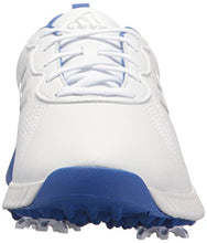 Load image into Gallery viewer, adidas Women's W Response Bounce Golf Shoe, FTWR White/FTWR White/hi-res Blue, 7 Medium US