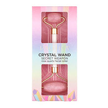 Load image into Gallery viewer, Pacifica Beauty Rose Quartz Face Roller for Face, Eyes, Neck, Body Muscle Relaxing & Treating Fine Lines and Wrinkles, Facial Beauty Roller Skin Care Tools, Face Massage Tool, Vegan, Pink