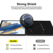 Load image into Gallery viewer, SPARIN for Samsung Galaxy Tab A8 Screen Protector 10.5 Inch, 3 Pack Tempered Glass Screen Protector for Galaxy Tab A8 2022, Anti-Scratch