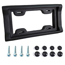Load image into Gallery viewer, AR-PRO Ultimate License Plate Bumper Guard Screws Included - 2.3" Thick Rubber License Plate Mount Protects Bumper from Scratches and Dents - Universal Fit for Cars, Trucks, SUVs, and Vans