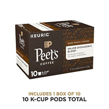 Load image into Gallery viewer, Peet’s Coffee, Major Dickason's Blend - Dark Roast Coffee - 10 K-Cup Pods for Keurig Brewers (1 Box of 10 K-Cup Pods)