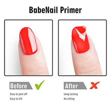 Load image into Gallery viewer, BabeNail Nail Prep Dehydrate & Bond Primer, Nail Protein Bond, 2PCS Professional Long Lasting Natural Air Dry Superior Bonding Primer for Acrylic Powder and Gel Nail Polish 0.5 oz