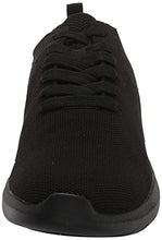 Load image into Gallery viewer, Clarks Women's Nova Glint Sneaker, Black/Black, 8