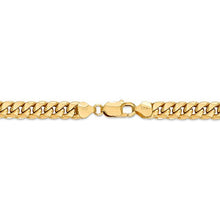 Load image into Gallery viewer, 14k Yellow Gold 7.3mm Miami Cuban Bracelet Chain 7 Inch Curb Fine Jewelry For Women Gifts For Her