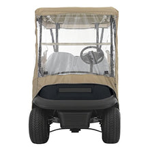 Load image into Gallery viewer, Classic Accessories Fairway Golf Cart Travel Enclosure, Khaki, Long Roof
