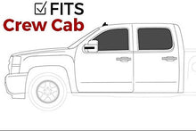 Load image into Gallery viewer, Havoc HS2 Black Hoop Nerf Bars Truck Steps (fits Only) 2014-2018 Chevy Silverado GMC Sierra 1500 Crew Cab