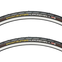 Load image into Gallery viewer, Continental Gator Hardshell Road Bicycle Folding Tire Pair (700x23c)